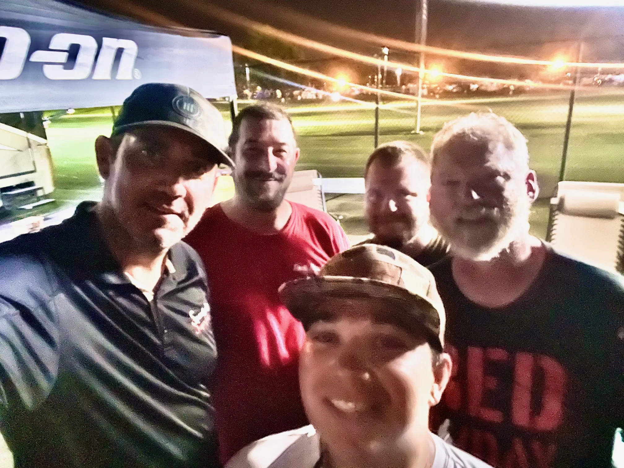 Greg introducing me to some friends for life!