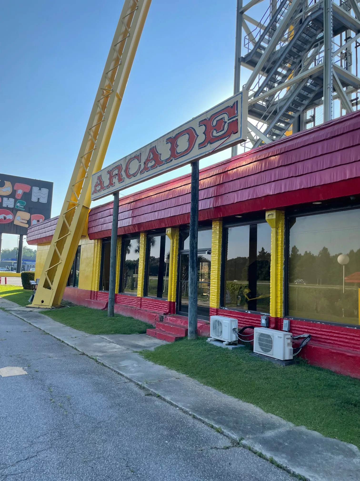 The Arcade has seen better days. But still open!
