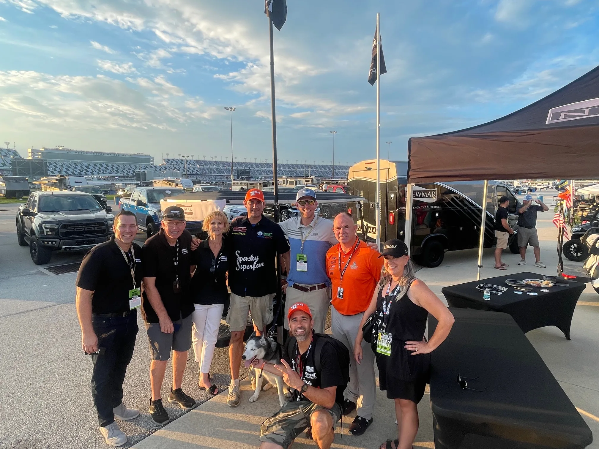 Our friends from Newmar and Campers Inn RV