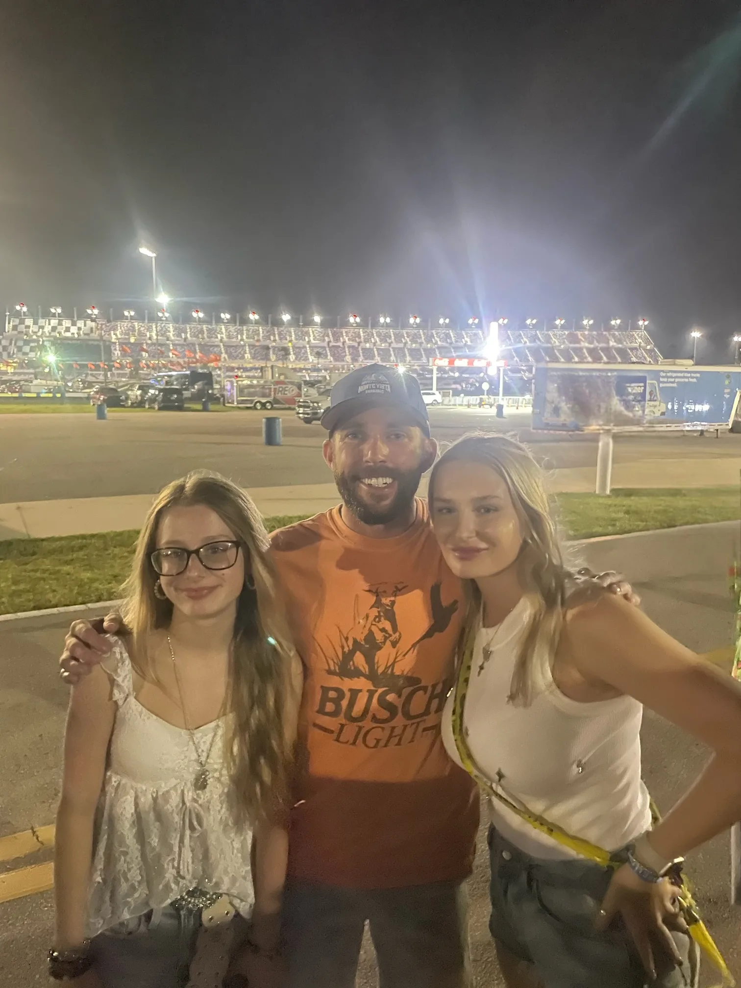 Brooke and Aleah got to meet Ross!