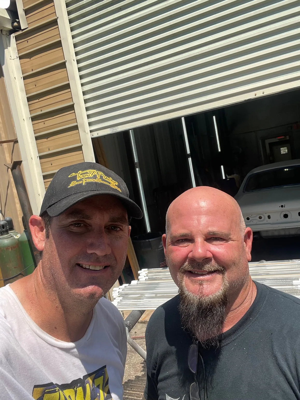 Stopped in to see our buddy, Wendell to get the Tahoe painted