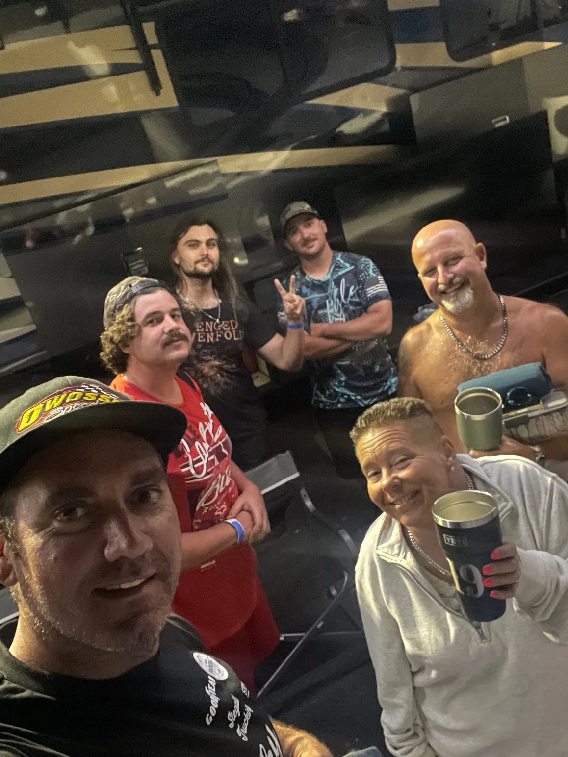 Met up with Cory, Kyle, Kreist, Brian and Lisa