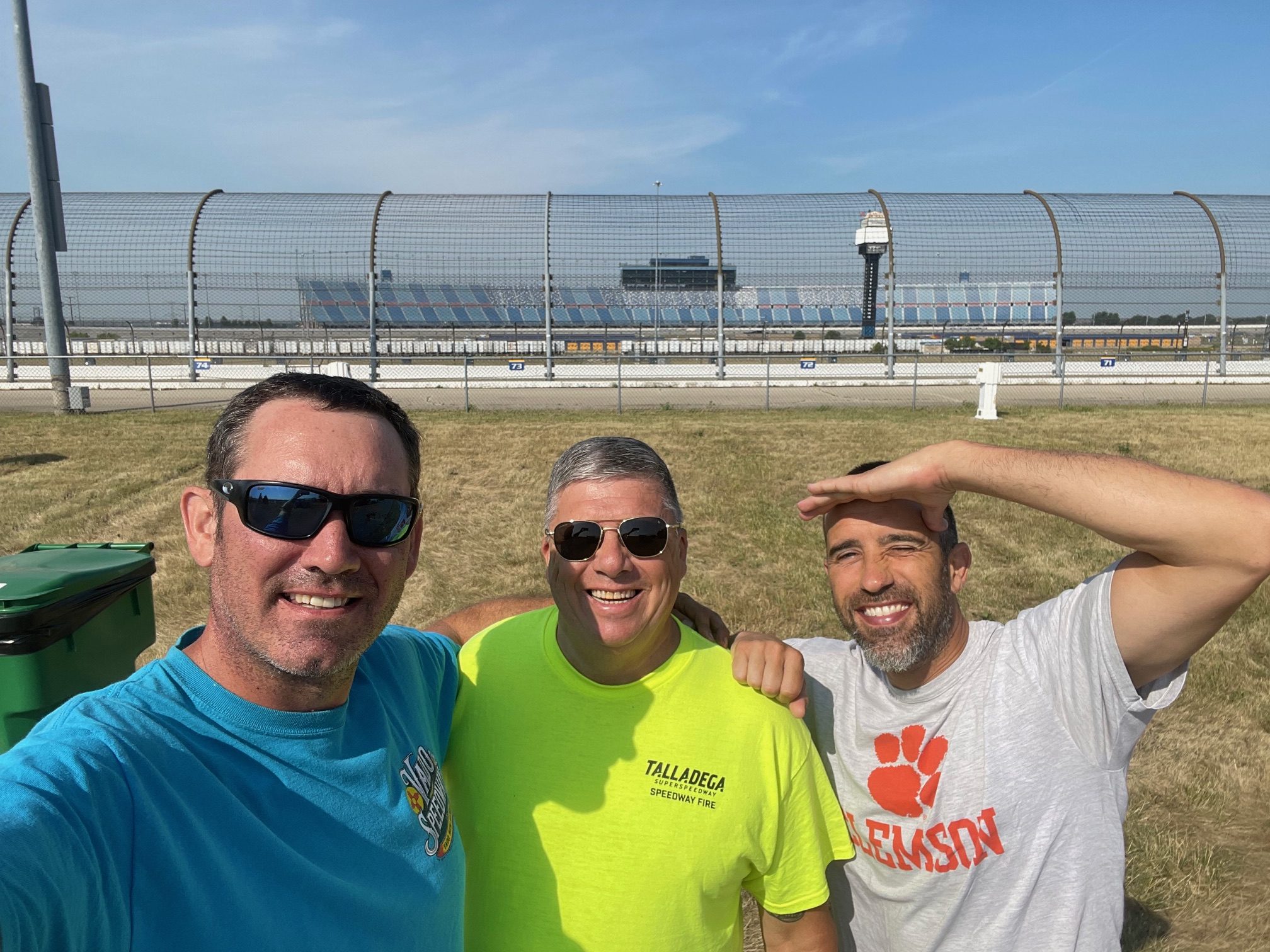 Kevin from NASCAR Fire and Safety Crew