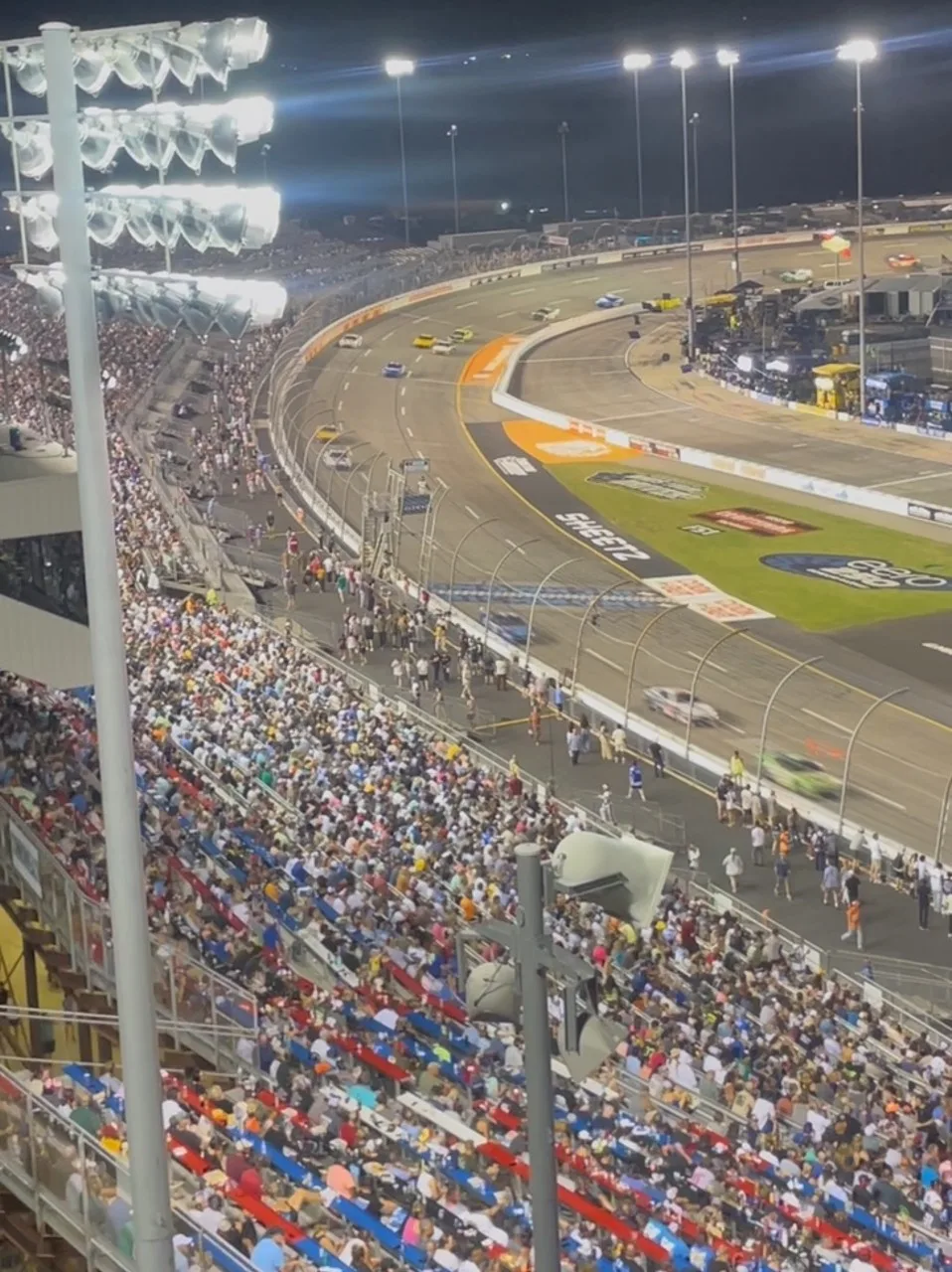 One of the best views in NASCAR!